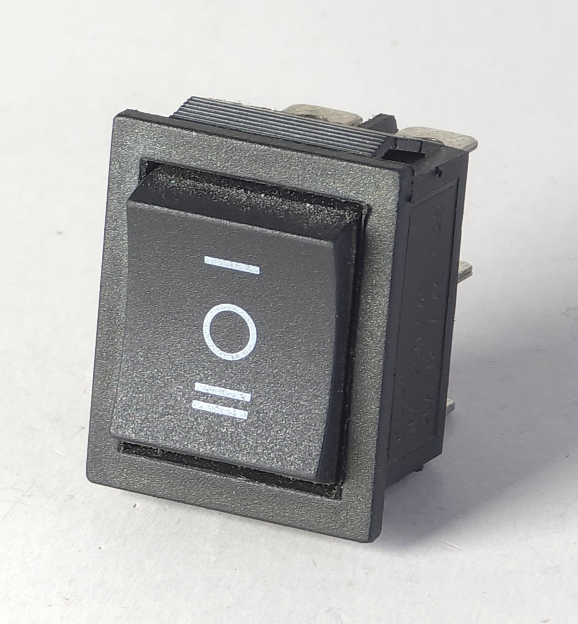 Rocker Switch 3 Way (6-Pin)
